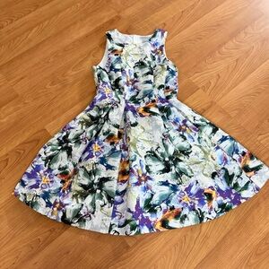 H&M Floral Midi Dress